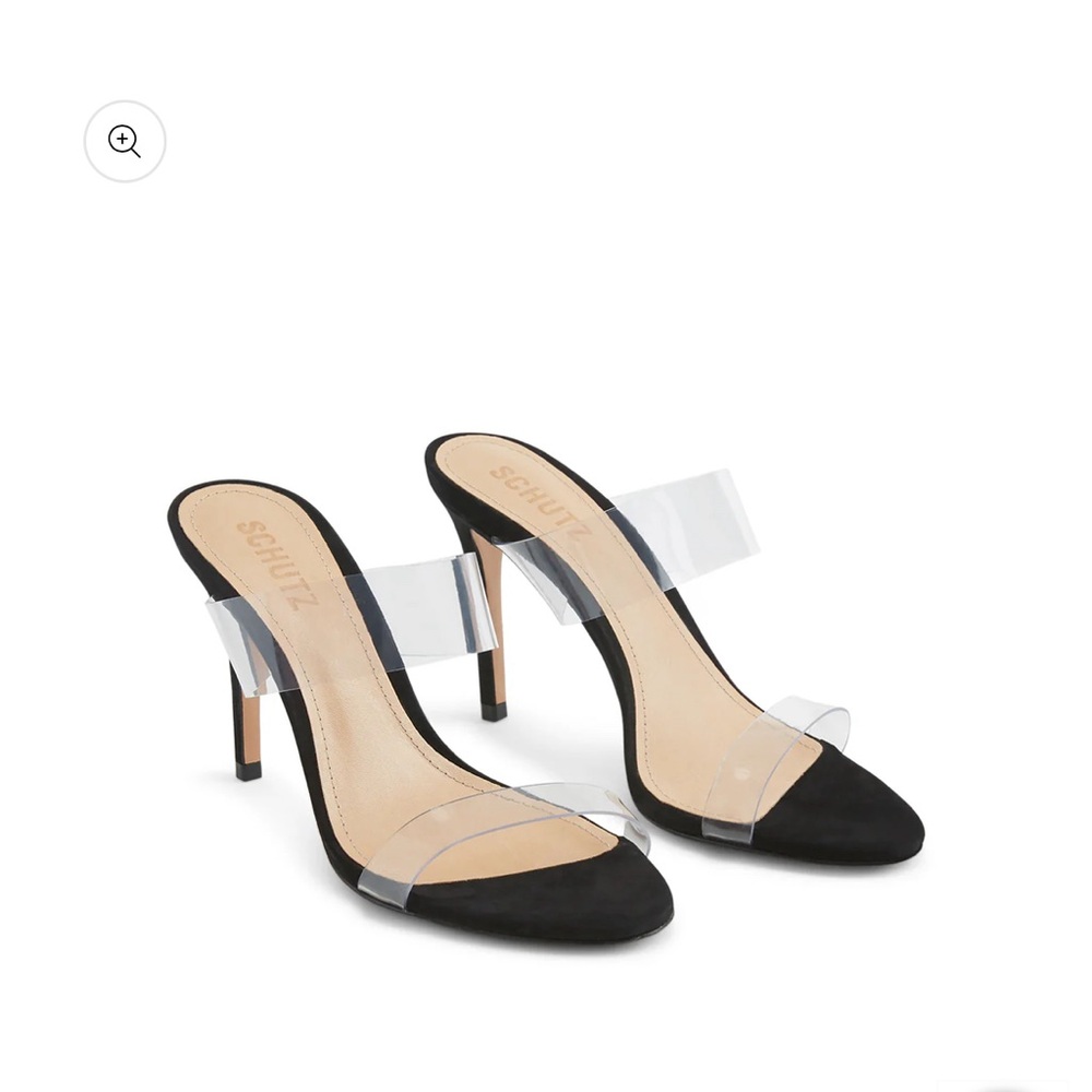 Schutz black heels